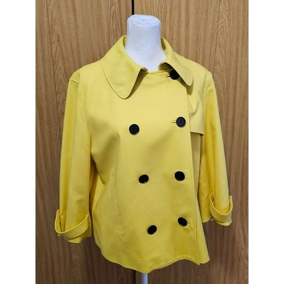 Lauren Ralph Lauren Jackets & Blazers - Lauren By Ralph Lauren Women's Yellow Blazer Size XL